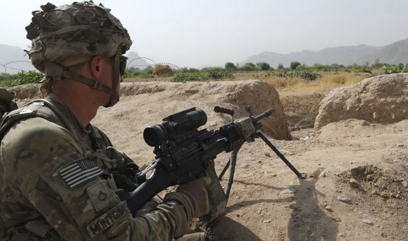 Një ushtar amerikan në Afganistan