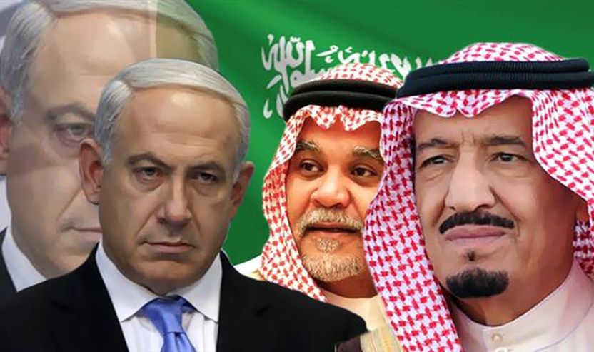 Mbreti Salman bin Abdulaziz Al Saud, Princi Bandar bin Sultan dhe Kryeministri i Iraelit, Benjamin Netanyahu