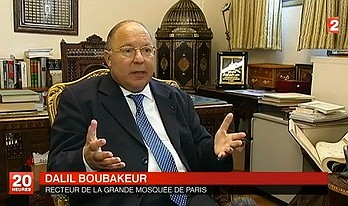 Kryetari i Këshillit Francez Musliman, Dalil Boubakeur
