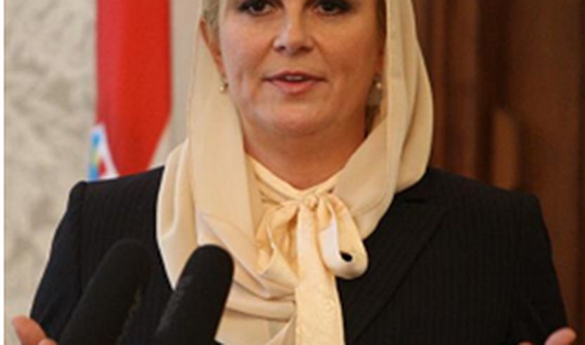 Kryetarja e Kroacisë, Kolinda Grabar-Kitaroviç  Shpreh ngushllime për haxhinjt e Iranit