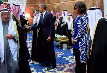 Mbreti Selman dhe kryetari Barack Obama