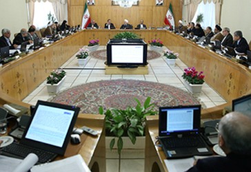 Kryetari i Iranit, Hassan Ruhani, gjatë një takimi të kabinetit të mërkurën