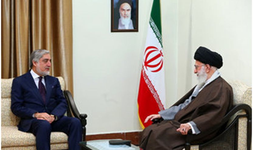 Z. Abdullah Abdullah, Kryeshefi  Ekzekutiv i Afganistanit dhe Lideri i Revolucionit Islamik, Ajetullah Hamenei