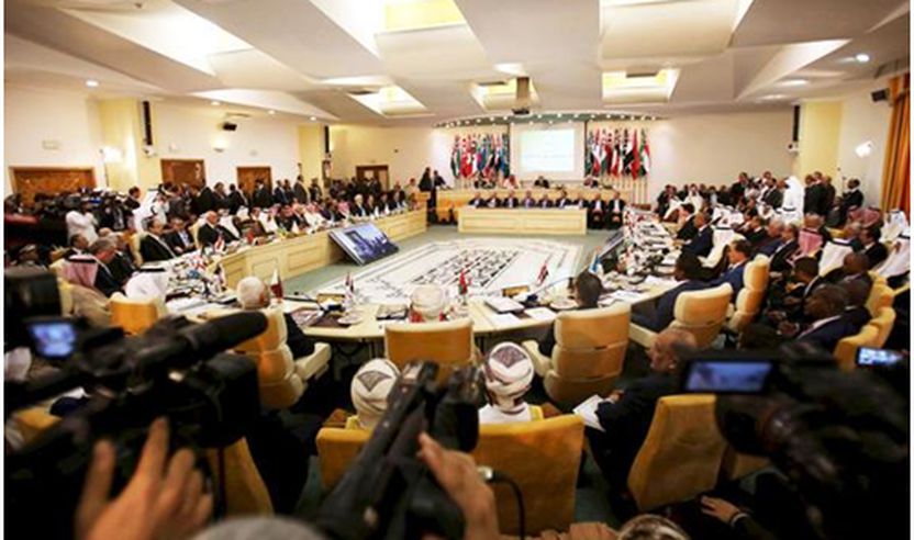Pamje e përgjithshme e sesionit të 33-të të Këshillit të Ministrave të Brendshëm arabë në Tunis, Tunizi,  të mërkurën.