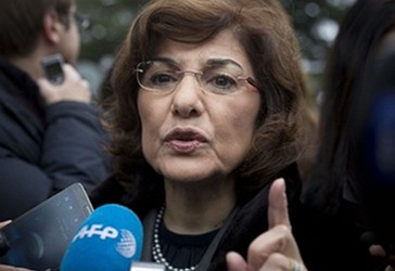 Bouthaina Shaaban, këshilltarja për politikë dhe media e kryetarit të Sirisë, Bashar al-Assad