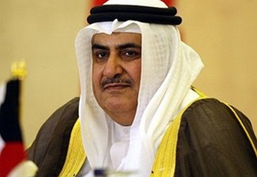Ministri i Jashtëm  i Bahrejnit, Halid bin Ahmed Al Halifa