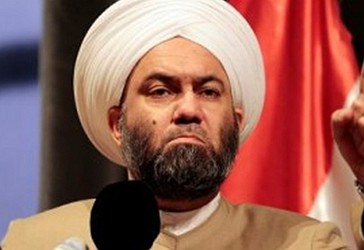 Shejh Halid al Mala'a, kryetar i Shoqatës së Dijetarëve Sunni të Irakut