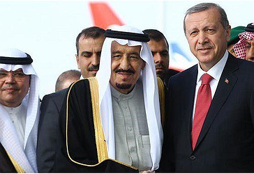 Presidenti Rexhep Tajip Erdogani ka qënë në Arabinë Saudite për një vizitë zyrtare
