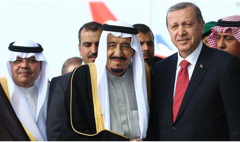 Presidenti Rexhep Tajip Erdogani ka qënë në Arabinë Saudite për një vizitë zyrtare