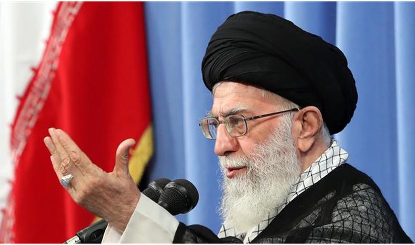 27 Maj 2017, udhëheqësi i Revolucionit Islamik, Ajetullah Sejjid Ali Hamenei në fjalimin e tij gjatë një takimi kur’anik në Teheran. (foto e marrë nga leader.ir)