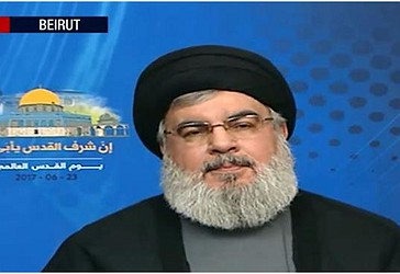 Sekretari i Përgjithshëm i Hizbullahut, Sejjid Hassan Nasrallah ka dhënë një fjalim me rastin e celebrimit të Ditës Ndërkombëtare të Palestinës më 23 qershor 2007.