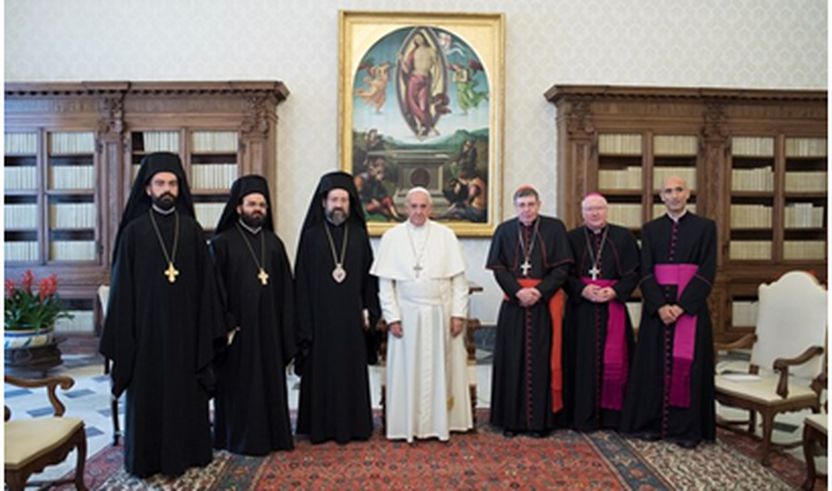 Papa, në takimin me delegacionin e Patriarkatit Ekumenik të Kostandinopojës
