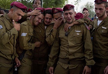 Ushtarët sionistë po qajnë pasi Hezbollah vrau disa prej tyre